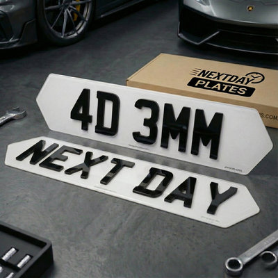 Front Hex - 7 Digit Number Plate - 519mm x 111mm