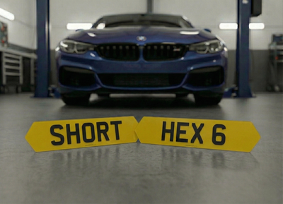 Rear Hex - 6 Digit Number Plate - 467mm x 111mm