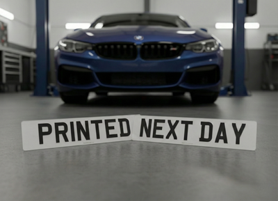 Front Standard Number Plate - 520mm x 111mm