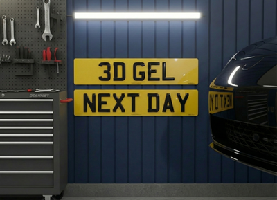 Rear Standard Number Plate - 520mm x 111mm